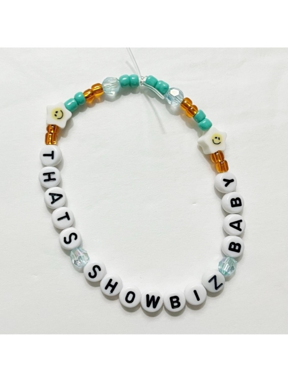 Taylor Swift Friendship Bracelet Showgirl That’s Showbiz Baby